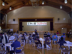 開会式の写真