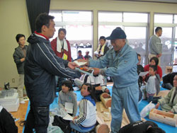 抽選会にて1