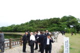 高子地区の現地視察の様子の写真