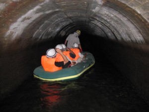 隧道の中の写真