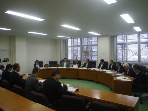 自由民主党福島県議会議員会での様子