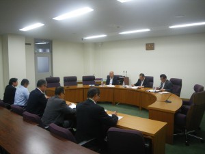 公明党福島県議会議員団での様子