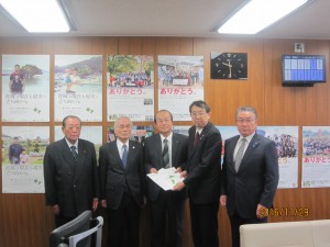 橘復興副大臣へ要請