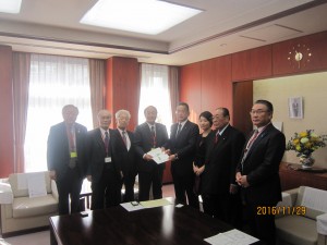 山本農林水産大臣へ要請
