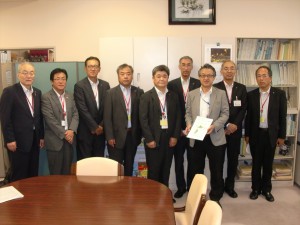 奥田農村振興局整備部長へ要請